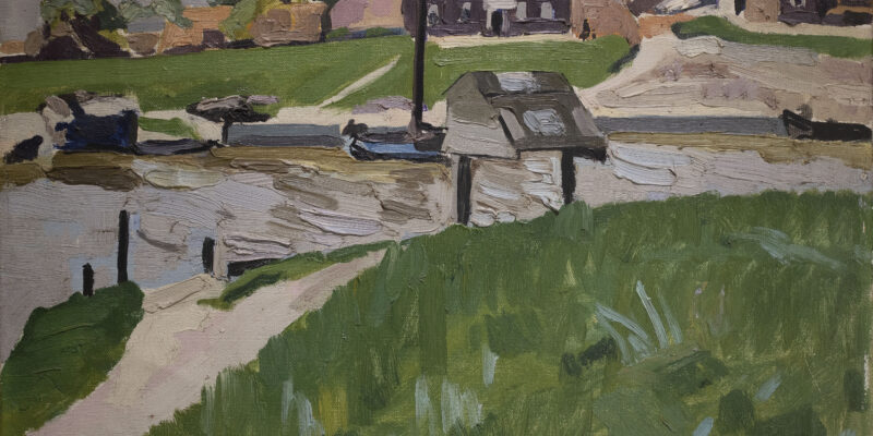 Schilderen aan het Reitdiep