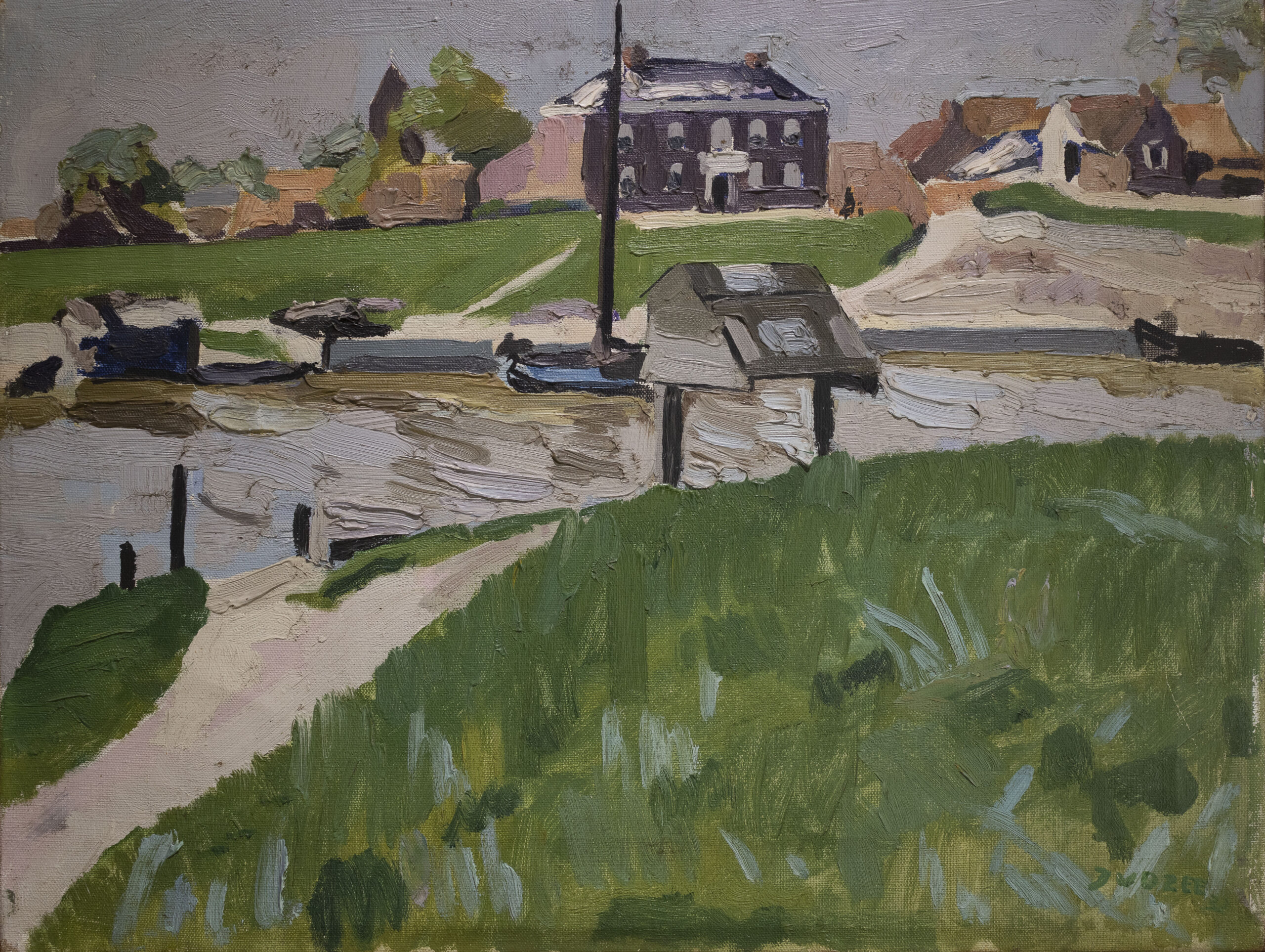 Schilderen aan het Reitdiep